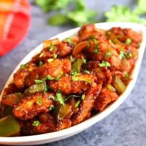 Baby Corn Manchurian Dry