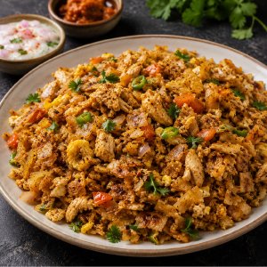 Chicken Kothu Paratha