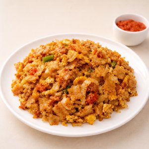 Egg Kothu Paratha