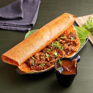 Mutton Curry Dosa