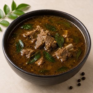 Mutton Curryleaves Soup