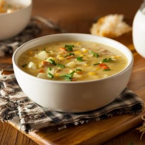 Sweet Corn Chicken Soup
